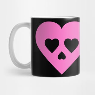 Heart Skull Mug